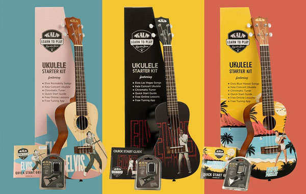 Kala Ukuleles Elvies Learn to Play